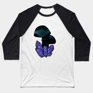 Crystal Shrooms Baseball T-Shirt